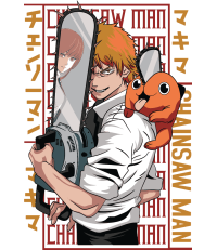 Chainsaw Dark Anime Vector